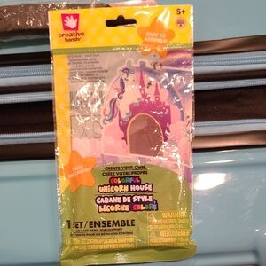 Colorful Unicorn House Set